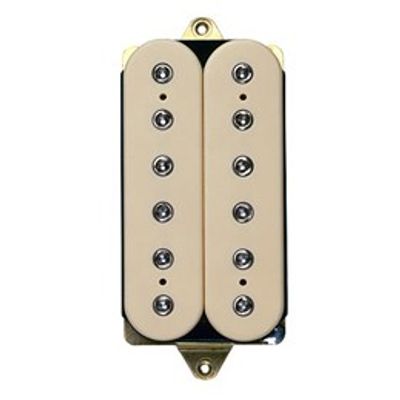 DiMarzio Dual Sound DP101F humbucker, F-spaced, krämvit