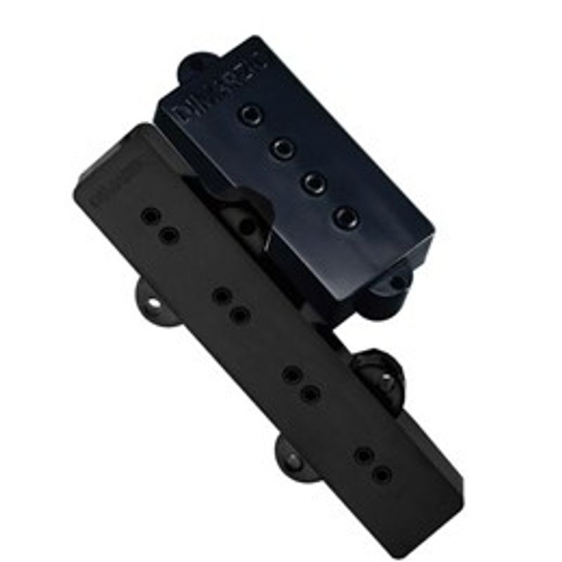 DiMarzio Model P & J Set DP126 basmickset, svart