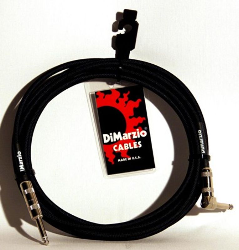 DiMarzio Telekabel EP1715SR, 4,5 m, rak/vinklad, svart
