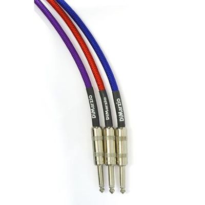 DiMarzio Telekabel EP1718SS, 5,5 m, rak/rak, röd
