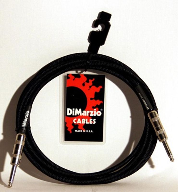 DiMarzio Telekabel Basic EP1618SS, 5,5 m, rak/rak, svart