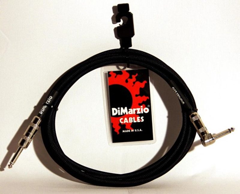 DiMarzio Telekabel EP1710SR, 3 m, rak/vinklad, svart