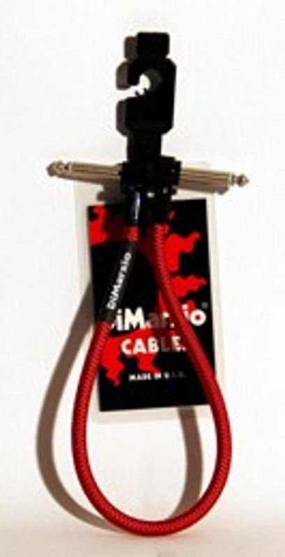 DiMarzio Patchkabel EP17J12RR, 30 cm, vinklad/vinklad, röd