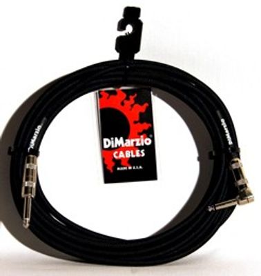 DiMarzio Telekabel EP1721SR, 6,4 m, rak/vinklad, svart