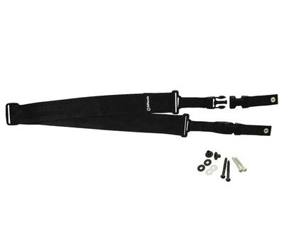 DiMarzio ClipLock axelband nylon DD2200BK, svart