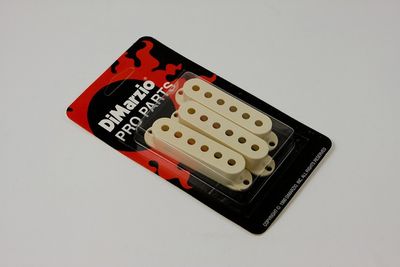 DiMarzio HS Strat pickupkåpa DM2001AW, åldrad vit