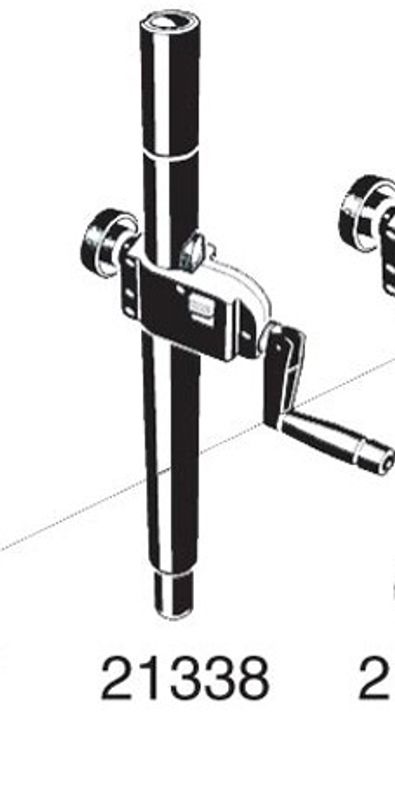 K&M 21338 Distance Rod del till högtalarstativ