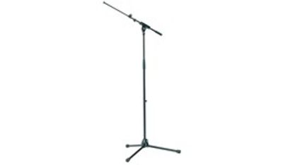 K&M 210/8G Mic Stand grey mikrofonstativ med bom