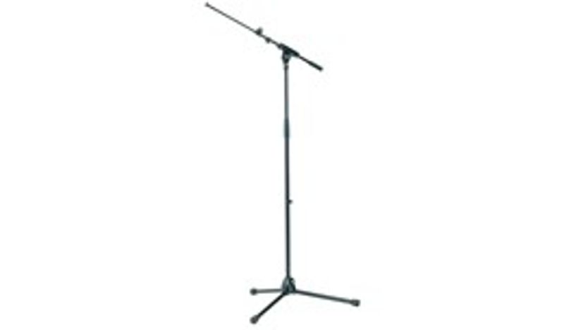 K&M 210/8G Mic Stand grey mikrofonstativ med bom