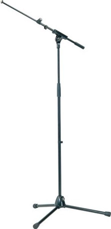 K&M 210/8B Mic Stand black mikrofonstativ med bom