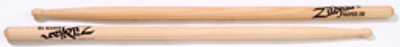 Zildjian ZS5B Super 5B Hickory trumstockar, träspets