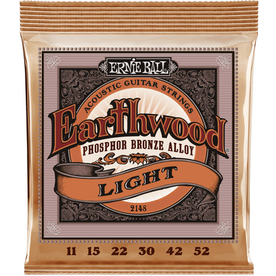 Ernie Ball 2148 Earthwood Phosphor Bronze Light akustiska gitarrsträngar