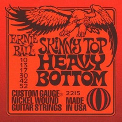 Ernie Ball 2215 Skinny Top Heavy Bottom Nickel elgitarrsträngar