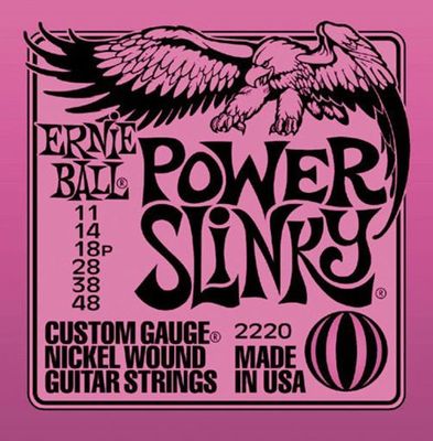 Ernie Ball 2220 Power Slinky Nickel elgitarrsträngar