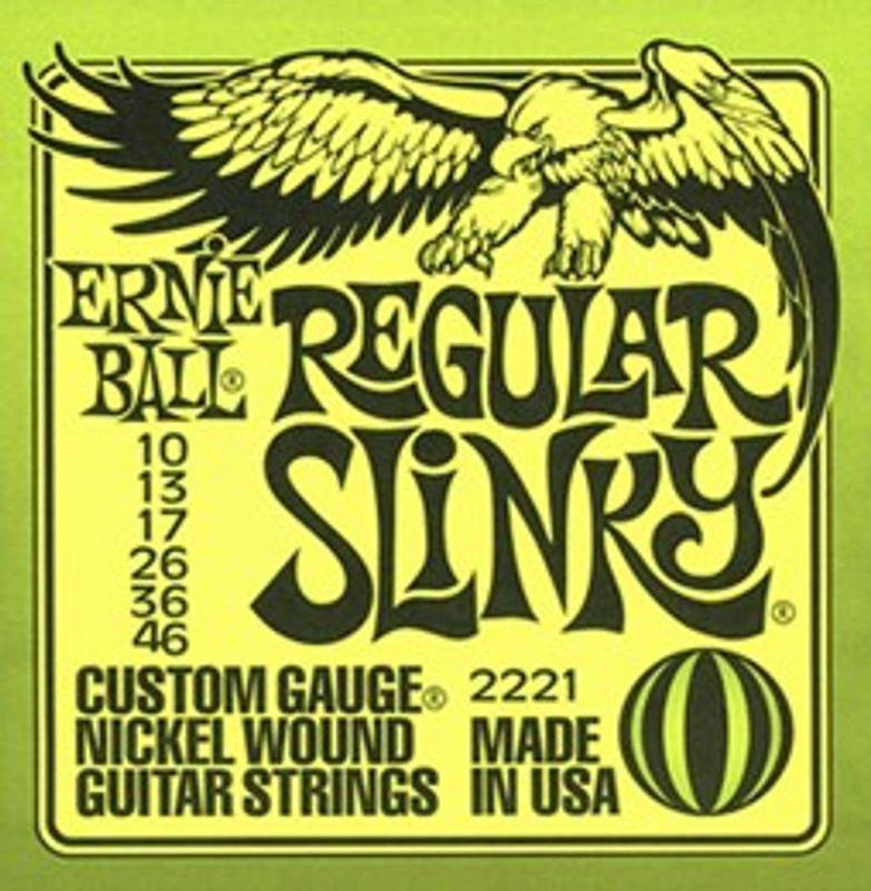 Ernie Ball 2221 Regular Slinky Nickel elgitarrsträngar