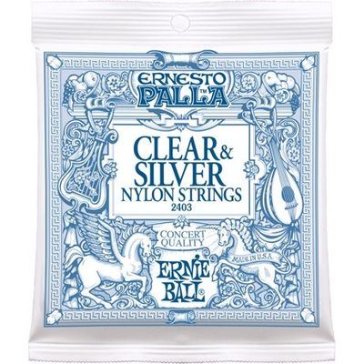 Ernie Ball 2403 Clear & Silver Nylon strings nylonsträngar