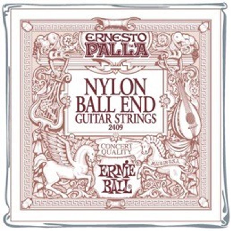 Ernie Ball 2409 Black & Gold Nylon Ball End Strings nylonsträngar