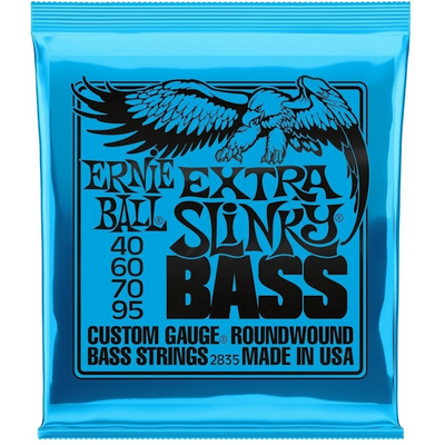 Ernie Ball 2835 Bass Extra Slinky Nickel elbassträngar 040–095