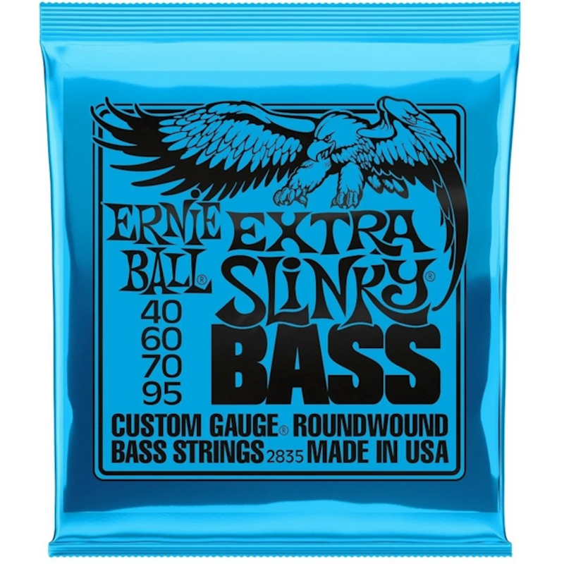 Ernie Ball 2835 Bass Extra Slinky Nickel elbassträngar 040–095