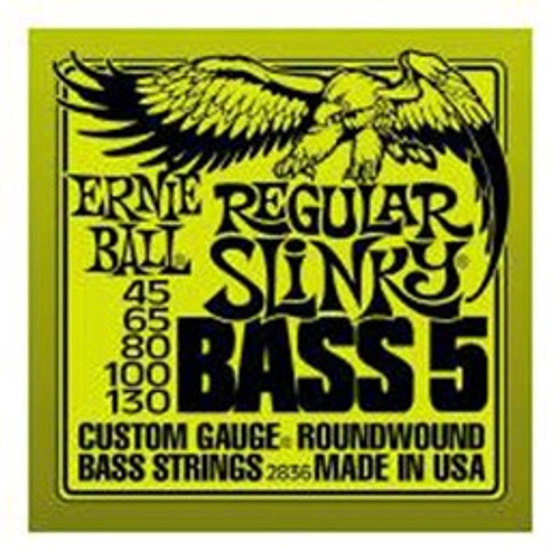 Ernie Ball 2836 5-String Bass Regular Slinky Nickel elbassträngar