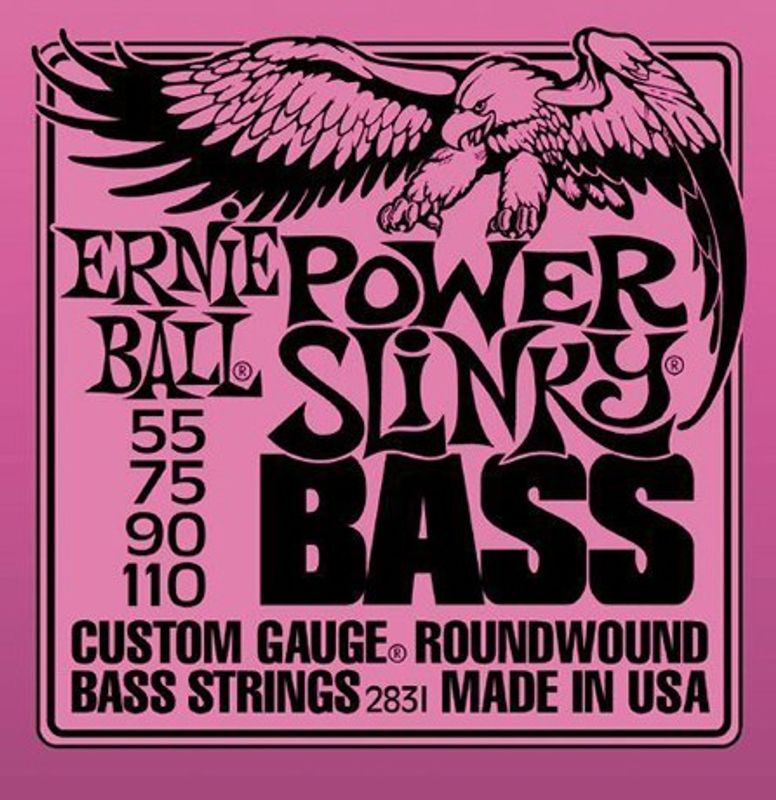 Ernie Ball 2831 Power Slinky Bass Nickel elbassträngar