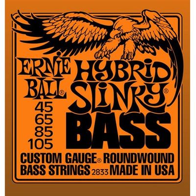 Ernie Ball 2833 Hybrid Slinky Bass Nickel elbassträngar