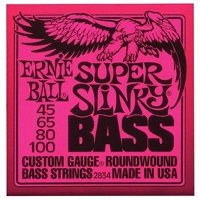 Ernie Ball 2834 Bass Super Slinky Nickel elbassträngar