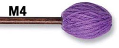 Vic Firth M4 American Custom klaviaturklubbor, Extra Soft-Purple