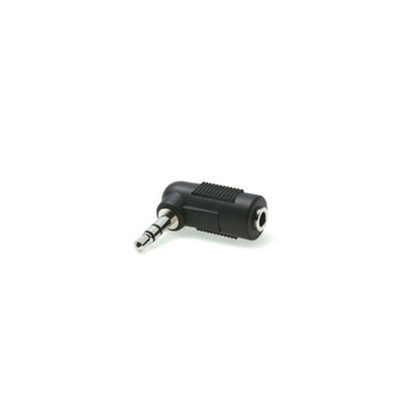 Hosa GMP-272 vinkeladapter, 3,5 mm stereo – 3,5 mm stereo
