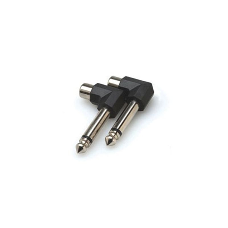 Hosa GPR-123 vinkeladaptrar, RCA – 6,3 mm tele
