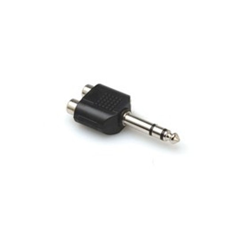 Hosa GPR-484 adapter, 2 × RCA – 6,3 mm stereotele