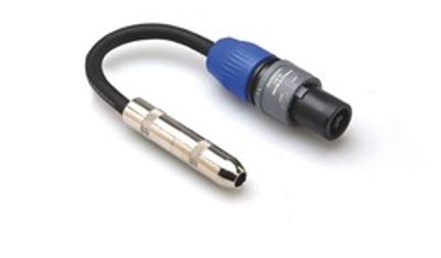 Hosa GSK-116 högtalaradapter, 6,3 mm tele – speakON