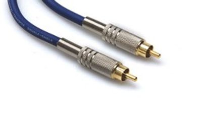 Hosa DRA-503 S/PDIF-koaxialkabel, RCA – samma, 3 m