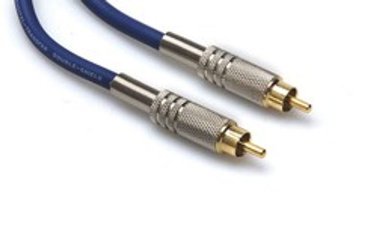 Hosa DRA-503 S/PDIF-koaxialkabel, RCA – samma, 3 m