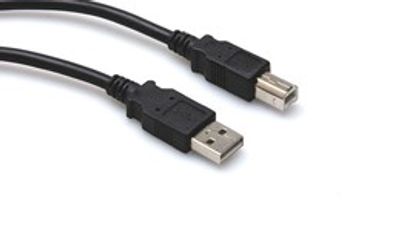 Hosa USB-205AB USB 2.0-kabel, USB-A – USB-B, 1,5 m