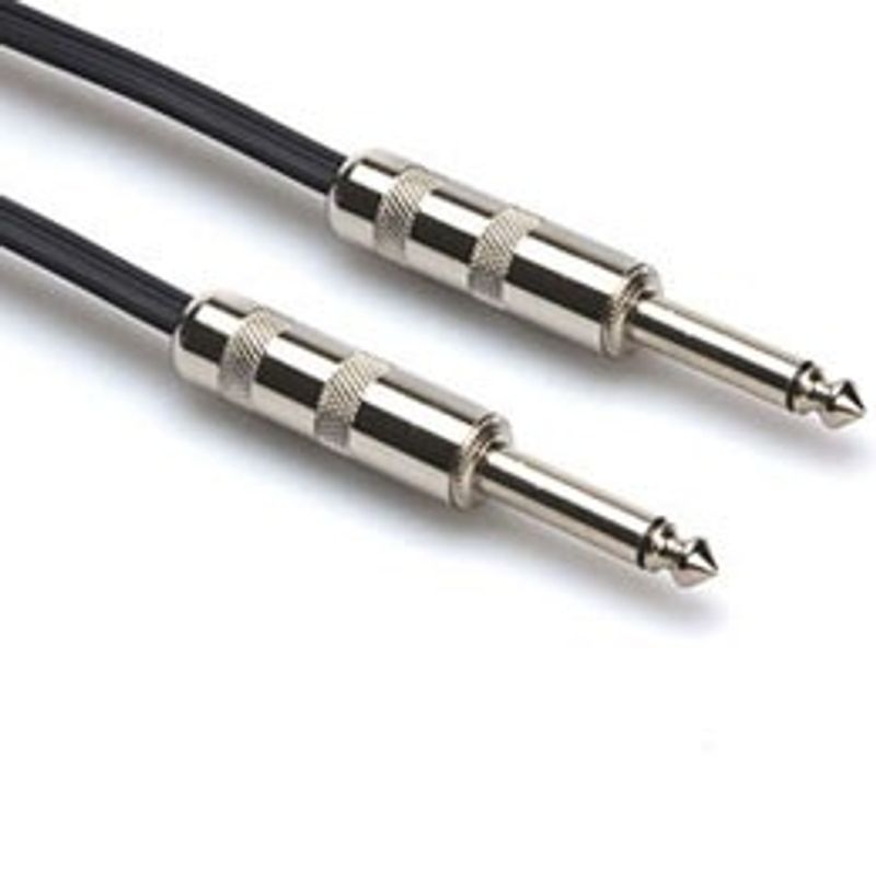 Hosa SKZ-620 högtalarkabel, 6,3 mm tele – samma, 6 m