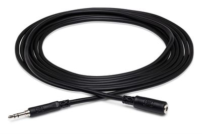 Hosa MHE-125 förlängningskabel för hörlurar, 3,5 mm stereo – 3,5 mm stereo, 7,5 m