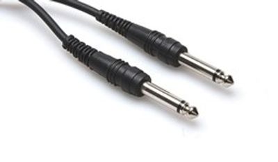 Hosa CPP-105 obalanserad kabel, 6,3 mm tele – samma, 1,5 m