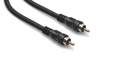 Hosa CRA-110 obalanserad kabel, RCA – samma, 3 m