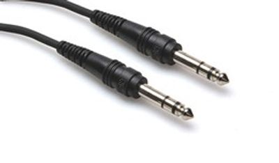 Hosa CSS-125 balanserad kabel, 6,3 mm stereotele – samma, 7,5 m
