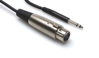 Hosa TTX-103F balanserad kabel, XLR hona – TT (bantam), 0,9 m