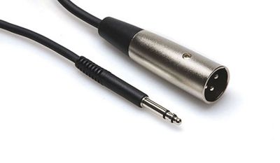 Hosa TTX-103M balanserad kabel, TT (bantam) – XLR hane, 0,9 m