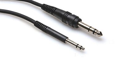Hosa TTQ-105 balanserad kabel, TT (bantam) – 6,3 mm stereotele, 1,5 m