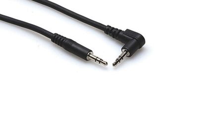 Hosa CMM-110R stereokabel, 3,5 mm stereo – samma (ena vinklad), 3 m