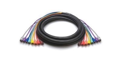 Hosa CRA-802 obalanserad multikabel, RCA – samma, 2 m