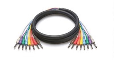 Hosa CSS-803 balanserad multikabel, 6,3 mm stereotele – samma, 3 m
