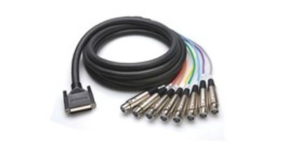 Hosa DTF-805 balanserad multikabel, XLR hona – DB25, 5 m