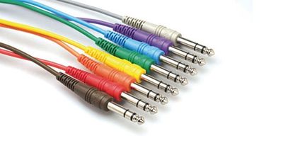 Hosa CSS-890 patchkabel, 6,3 mm stereotele – samma, 90 cm