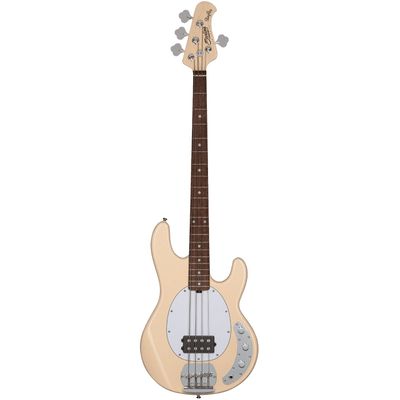 Sterling by Music Man StingRay RAY4 elbas, Vintage Cream