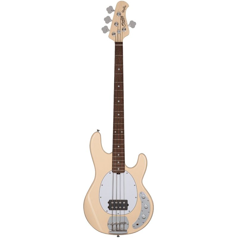 Sterling by Music Man StingRay RAY4 elbas, Vintage Cream
